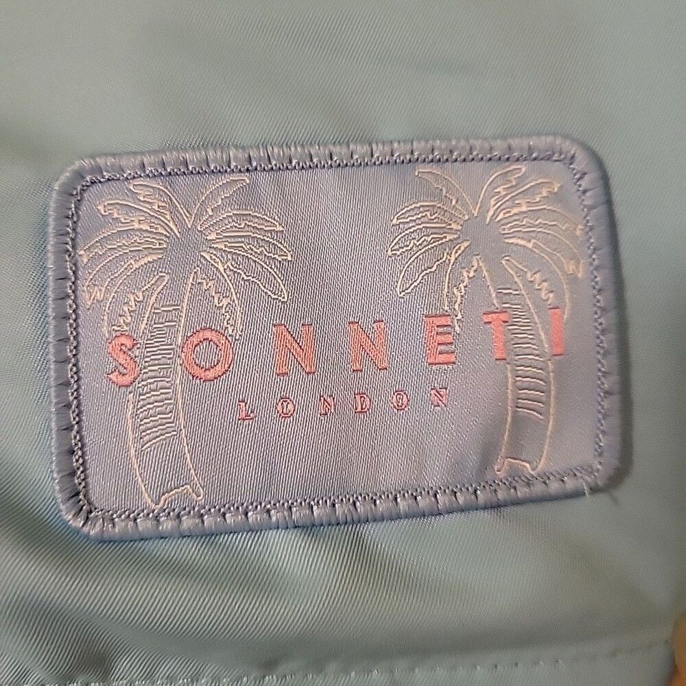 Sonneti London Jolla Swim Shorts Light Blue XL Drawstring Waist - New with Tags - Picture 4 of 5